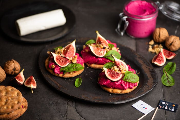 Rote Bete Ziegenkäsecreme